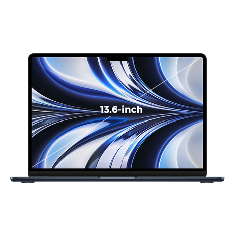 MacBook Air M2 13.6-inch 2022 màu Midnight 8-Core CPU / 8-Core GPU / 16GB RAM / 256GB - Hàng chính hãng