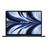  MacBook Air M2 13.6-inch 2022 màu Midnight 8-Core CPU / 8-Core GPU / 24GB RAM / 256GB - Hàng chính hãng 
