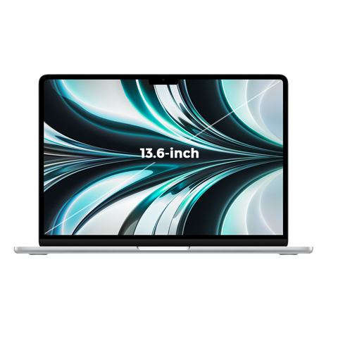 MacBook Air M2 13.6-inch 2022 màu Silver 8-Core CPU / 8-Core GPU / 16GB RAM / 512GB - Hàng chính hãng