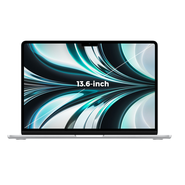 MacBook Air M2 13.6-inch 2022 màu Silver 8-Core CPU / 8-Core GPU / 8GB RAM / 256GB - Hàng chính hãng