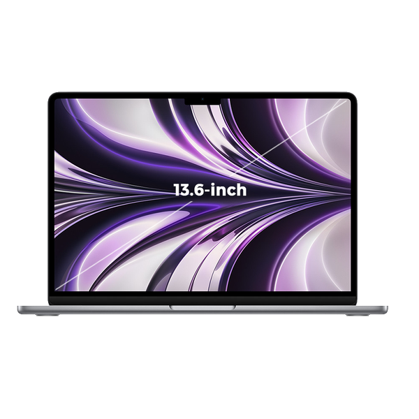 MacBook Air M2 13.6-inch 2022 màu Gray 8-Core CPU / 10-Core GPU / 24GB RAM / 256GB - Hàng chính hãng