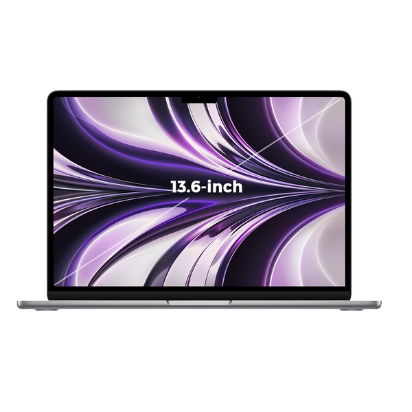 MacBook Air M2 13.6-inch 2022 màu Space Gray 8-Core CPU / 8-Core GPU / 16GB RAM / 512GB - Hàng chính hãng