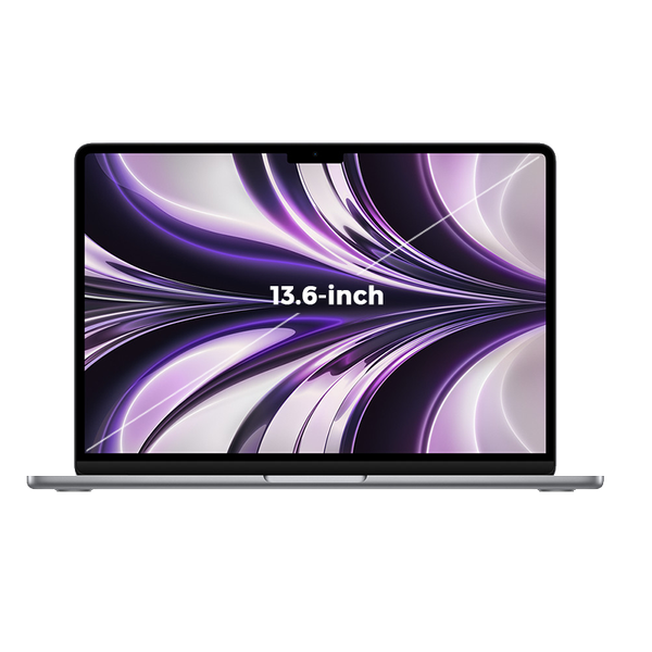 MacBook Air M2 13.6-inch 2022 màu Space Gray 8-Core CPU / 8-Core GPU / 8GB RAM / 256GB - Hàng chính hãng