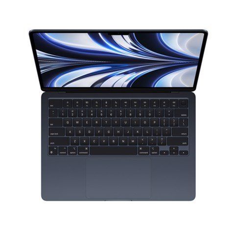  MacBook Air M2 13.6-inch 2022 màu Midnight 8-Core CPU / 8-Core GPU / 24GB RAM / 256GB - Hàng chính hãng 