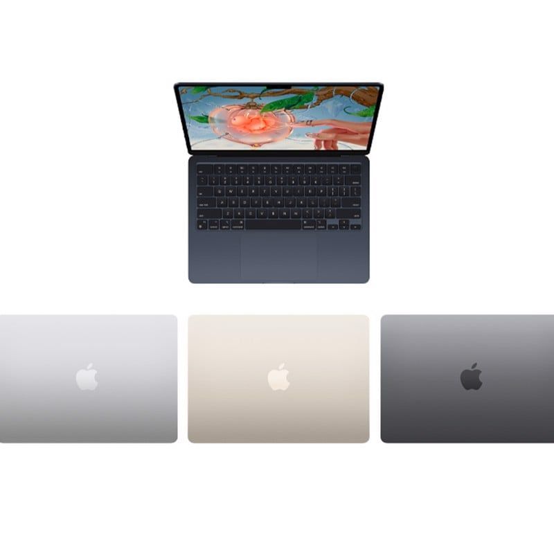  MacBook Air M2 13.6-inch 2022 màu Starlight 8-Core CPU / 10-Core GPU / 24GB RAM / 256GB - Hàng chính hãng 