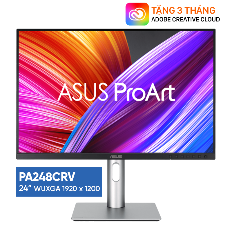 Màn hình ASUS ProArt PA248CRV LED 24" IPS, 96W, 16:10, HDR10, 75Hz, WUXGA (1920 x 1200px)