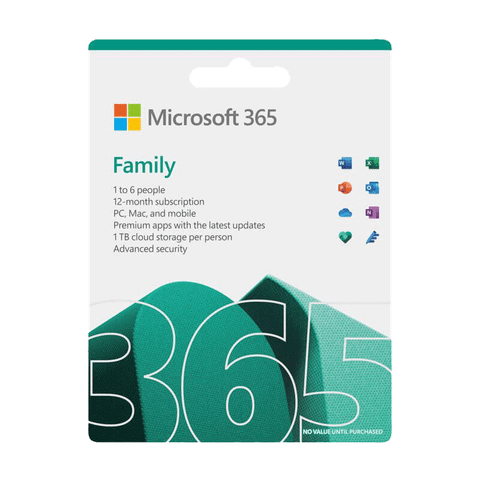 Phần mềm Microsoft Office 365 Family All Languages (6GQ-00083) - Key Online