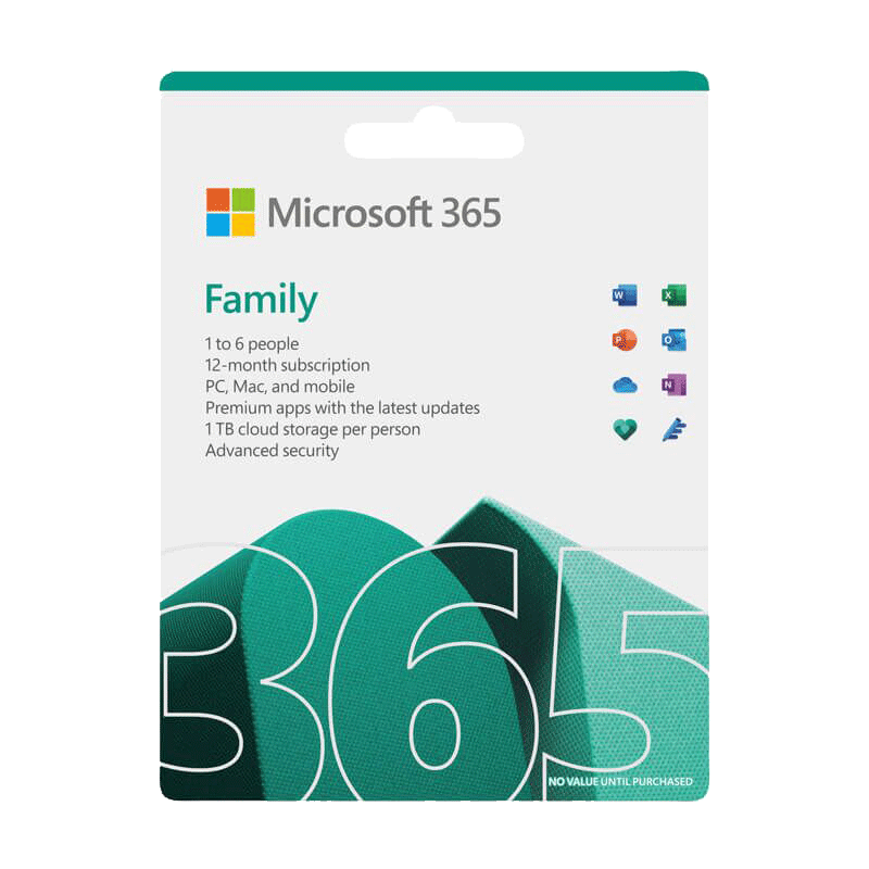 Phần mềm Microsoft Office 365 Family + AI Copilot All Languages (6GQ-00083) - Key Online