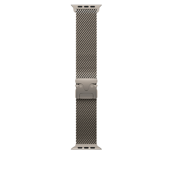 Dây quấn Apple Watch Ultra 2 Milan Titan & Đen 49mm