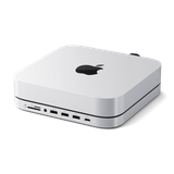  Satechi USB-C Stand & Hub cho Mac Mini/Studio có khe gắn SSD ST-MMSHS Chính hãng 