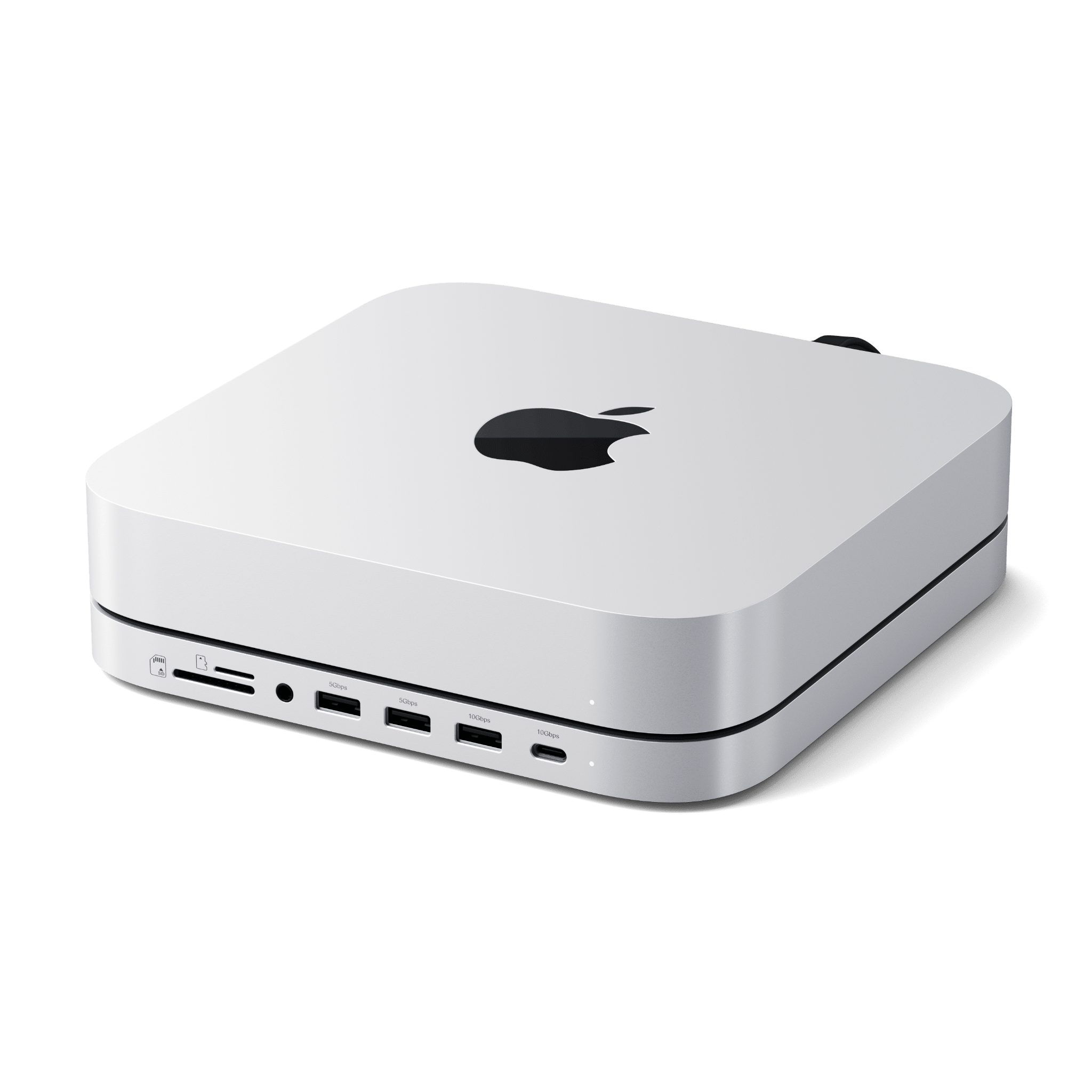  Satechi USB-C Stand & Hub cho Mac Mini/Studio có khe gắn SSD ST-MMSHS Chính hãng 