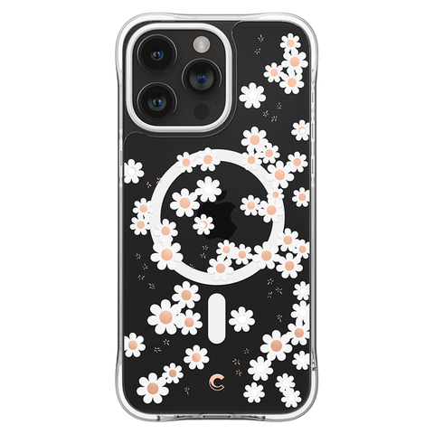 Ốp lưng Spigen iPhone 15 Pro Max Cyrill Cecile Daisy White Magfit