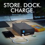  Ổ Cứng Chuyên dụng HDD LaCie 1big Dock Thunderbolt 3 Rescue - 10TB - STHS10000800 