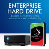  Ổ Cứng Chuyên dụng HDD LaCie 1big Dock Thunderbolt 3 Rescue - 10TB - STHS10000800 
