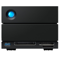 Ổ Cứng Chuyên dụng LaCie 2big Dock Thunderbolt 3 USB-C + SRS - 28TB - STLG28000400