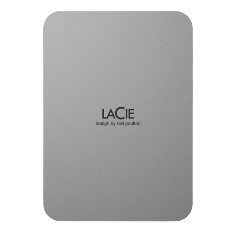 Ổ Cứng Di Động LaCie Mobile Drive 2022 1TB USB-C 3.2 gen 1 (Bạc) - STLP1000400