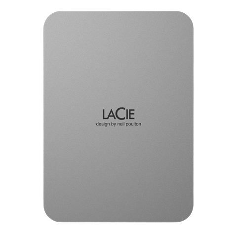 Ổ Cứng Di Động LaCie Mobile Drive 2022 4TB USB-C 3.2 gen 1 (Bạc) - STLP4000400