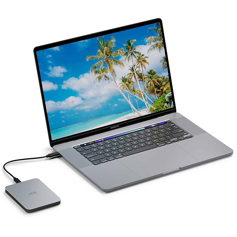  Ổ Cứng Di Động LaCie Mobile Drive 2022 1TB USB-C 3.2 gen 1 (Bạc) - STLP1000400 