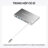  Cổng chuyển HyperDrive ULTIMATE 11-in-1 USB-C Hub (GN30B) 