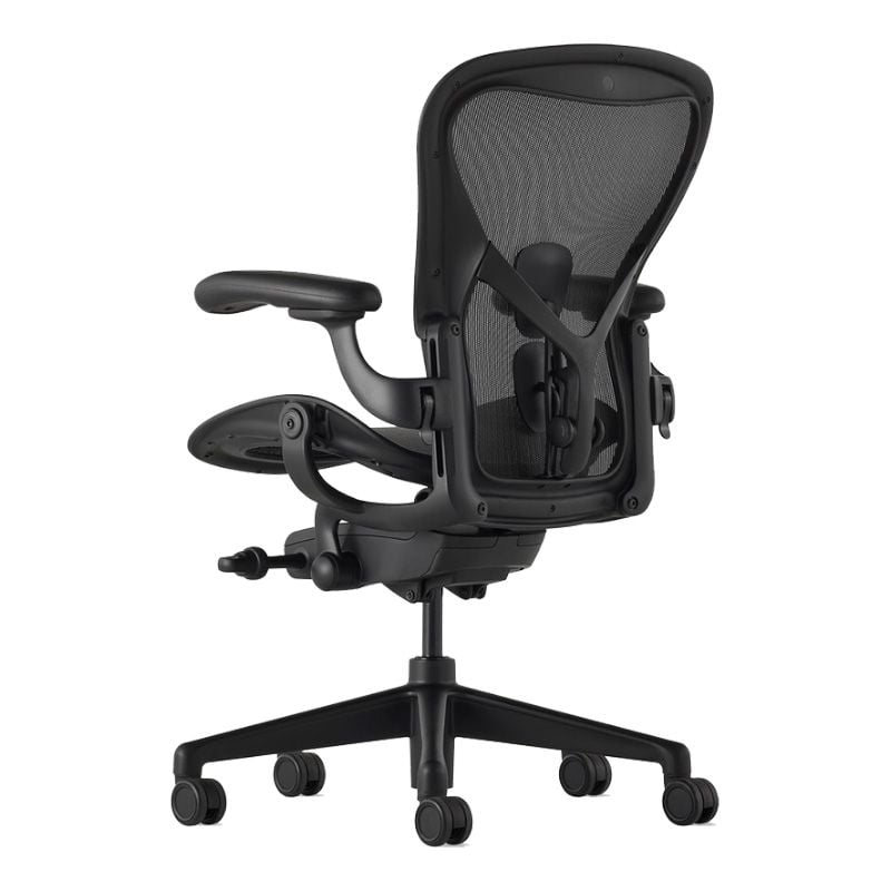  Ghế công thái học Ergonomic Herman Miller Aeron - Khung hợp kim / Chân hợp kim 