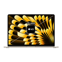 MacBook Air M3 13 inch 8CPU 8GPU 16GB RAM 256GB - Chính Hãng Việt Nam