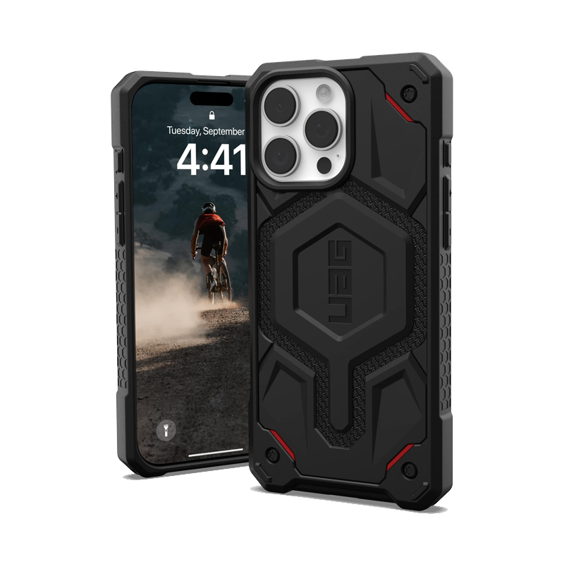 Ốp Lưng UAG Monarch Pro iPhone 16 Pro Max Kevlar Black