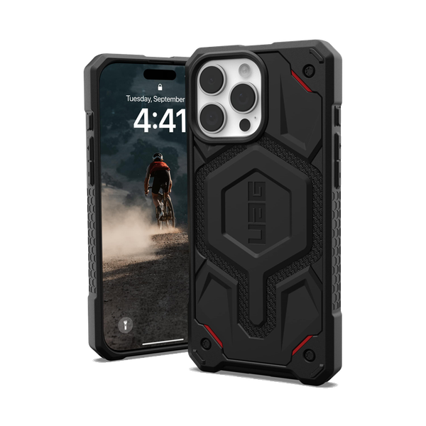 Ốp lưng iPhone 16 Pro Max UAG Monarch Pro - Kevlar Black