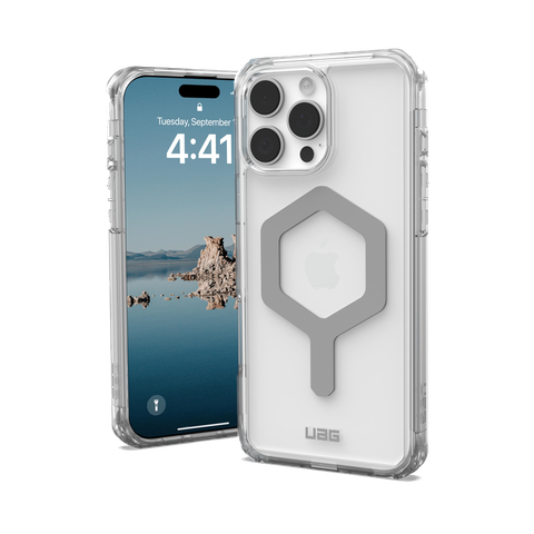 Ốp lưng iPhone 16 Pro Max UAG Plyo Magsafe - Ice/Silver