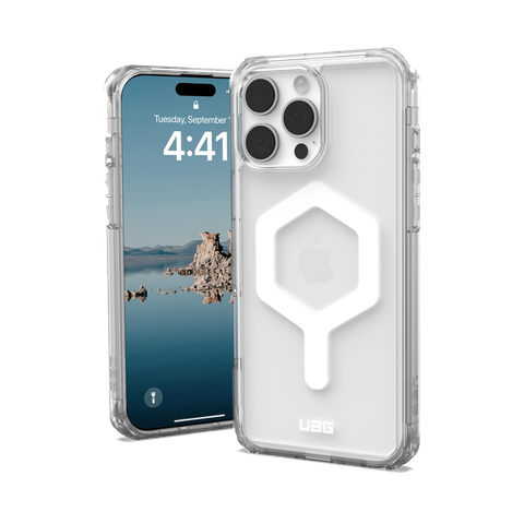 Ốp lưng iPhone 16 Pro Max UAG Plyo Magsafe - Ice/White