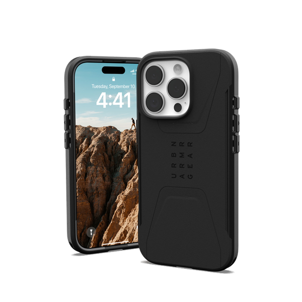 Ốp lưng iPhone 16 Pro UAG Civilian Magsafe - Black