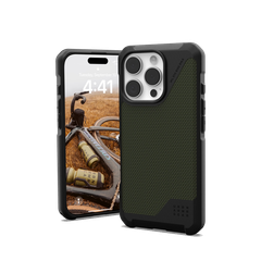 Ốp lưng iPhone 16 Pro UAG Metropolis LT Magsafe - Kevlar Olive