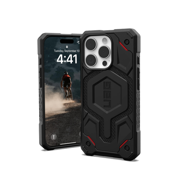 Ốp lưng iPhone 16 Pro UAG Monarch Pro - Kevlar Black