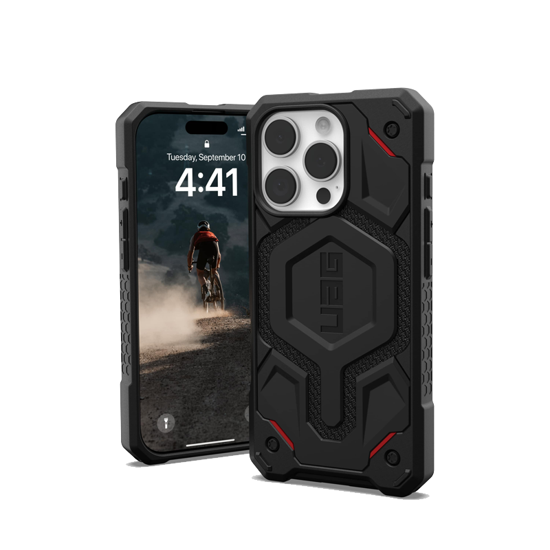 Ốp lưng iPhone 16 Pro UAG Monarch Pro - Kevlar Black