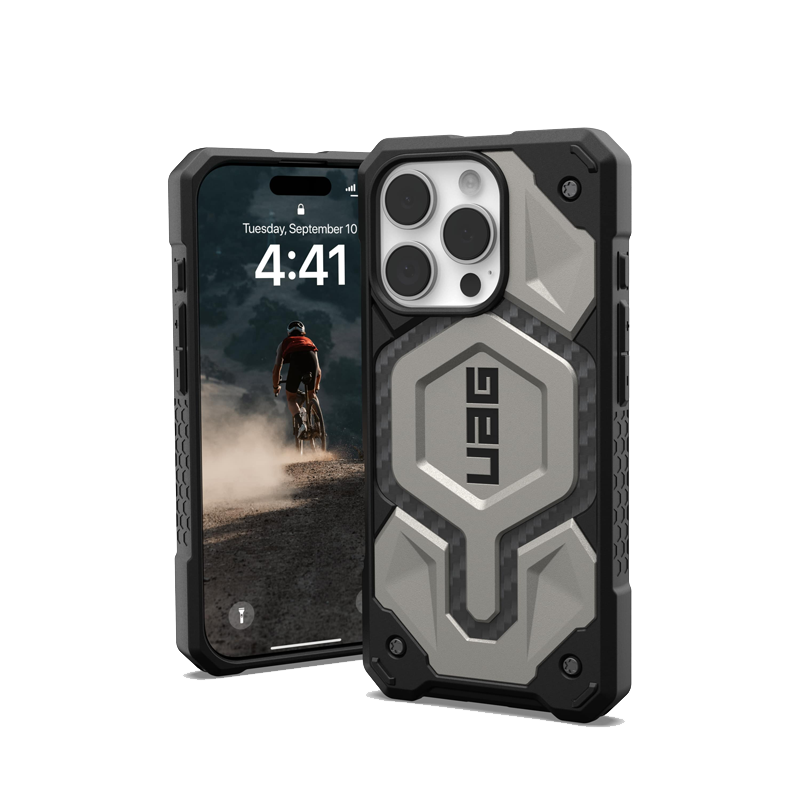 Ốp Lưng UAG Monarch Pro iPhone 16 Pro Titanium