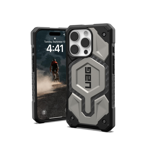 Ốp lưng iPhone 16 Pro UAG Monarch Pro - Titanium