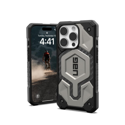 Ốp lưng iPhone 16 Pro UAG Monarch Pro - Titanium