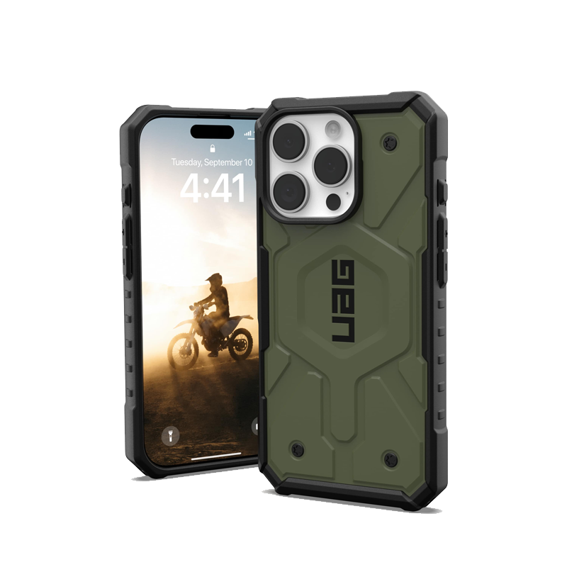 Ốp lưng iPhone 16 pro uag pathfinder magsafe - olive drab