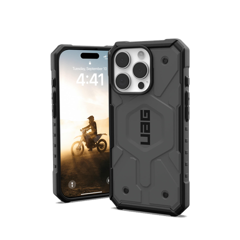 Ốp lưng iPhone 16 Pro UAG Pathfinder Magsafe - Silver