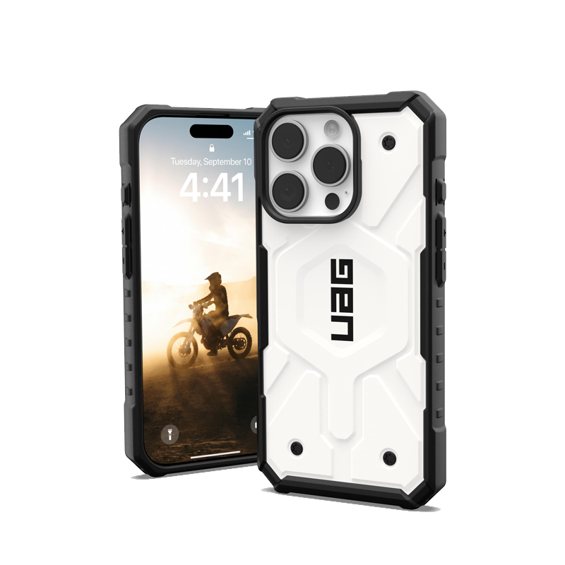 Ốp lưng iPhone 16 Pro UAG Pathfinder Magsafe - White