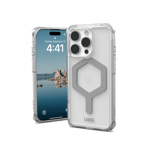 Ốp lưng iPhone 16 Pro UAG Plyo Magsafe - Ice/Silver