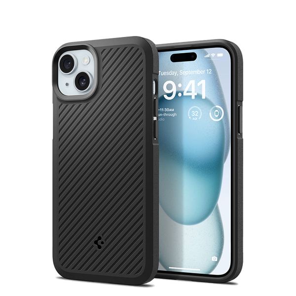 Ốp lưng Spigen iPhone 15 Core Armor Matte Black