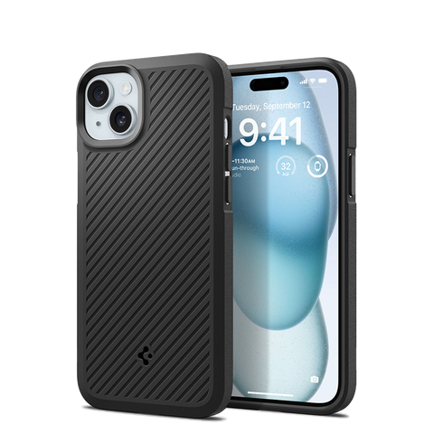 Ốp lưng Spigen iPhone 15 Core Armor Matte Black
