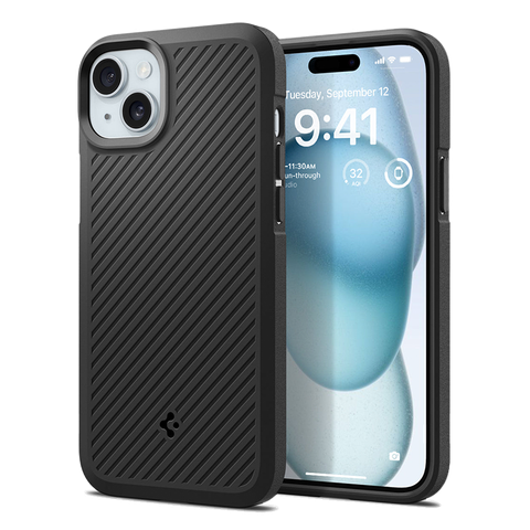 Ốp lưng Spigen iPhone 15 Plus Core Armor Matte Black