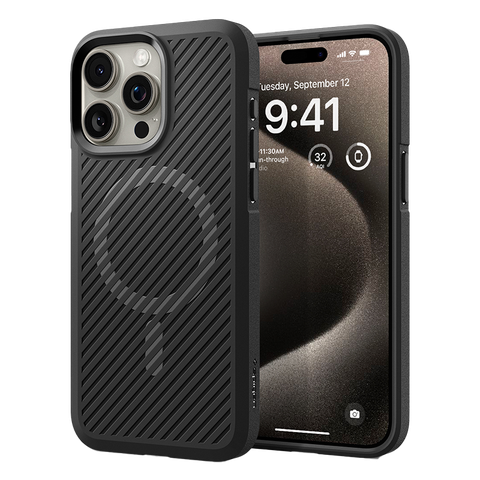 Ốp lưng Spigen iPhone 15 Pro Max Core Armor Magfit Matte Black