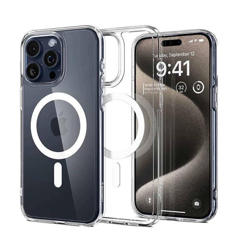 Ốp Lưng Spigen iPhone 15 Pro Crystal Hybrid