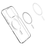  Ốp lưng Spigen iPhone 15 Pro Crystal Hybrid Magfit White 