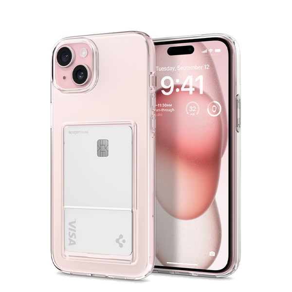 Ốp lưng Spigen iPhone 15 Crystal Slot