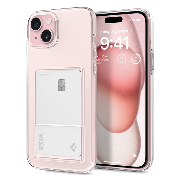 Ốp lưng Spigen iPhone 15 Plus Crystal Slot