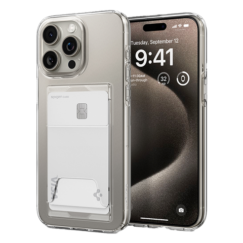Ốp lưng Spigen iPhone 15 Pro Max Crystal Slot