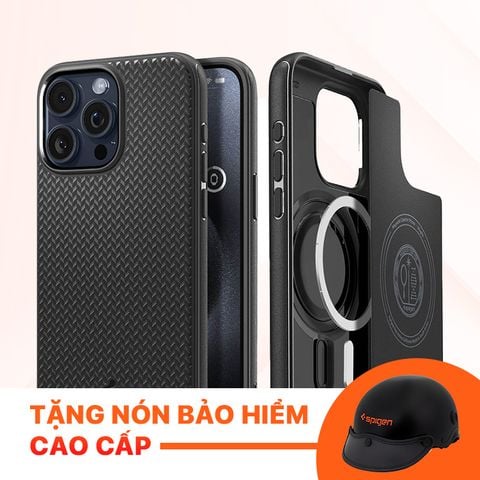 Ốp lưng Spigen iPhone 15 Pro Mag Armor MagFit